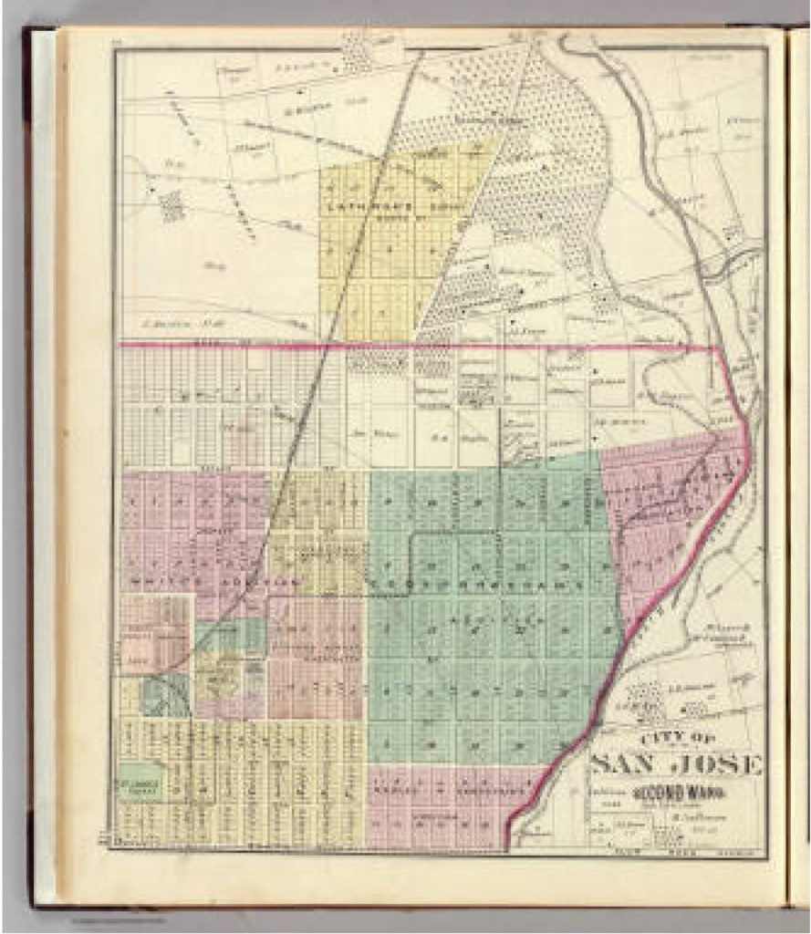 San Jose 2nd ward. - David Rumsey Historical Map Collection